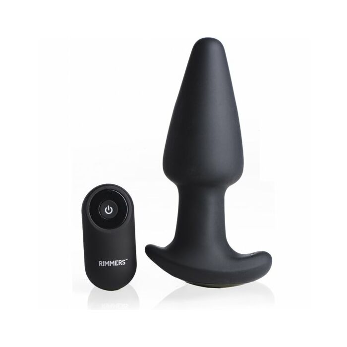 Gyro R 10x Plug Anal Remoto - 11,3 cm - Noir