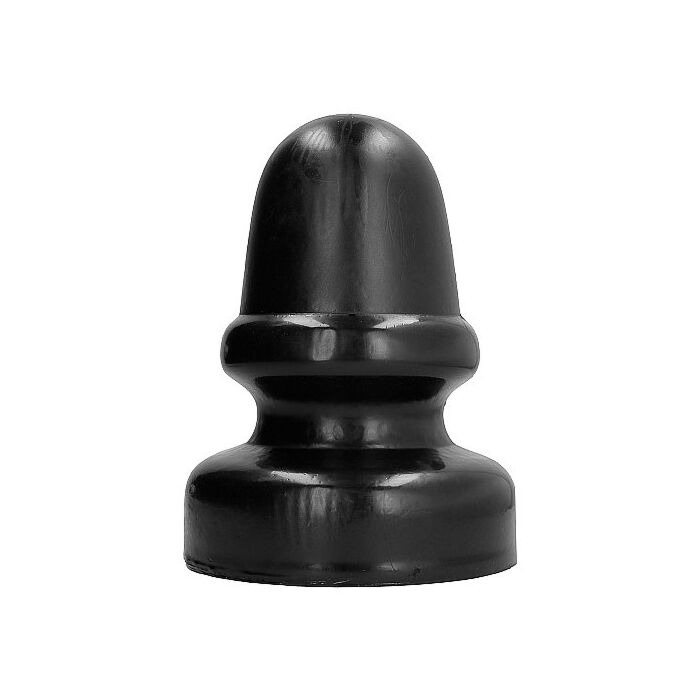 All black plug anal 23cm