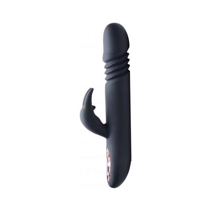Royal Rabbits Bunny Thrust - Vibromasseur à rampe 10 vitesses - Noir