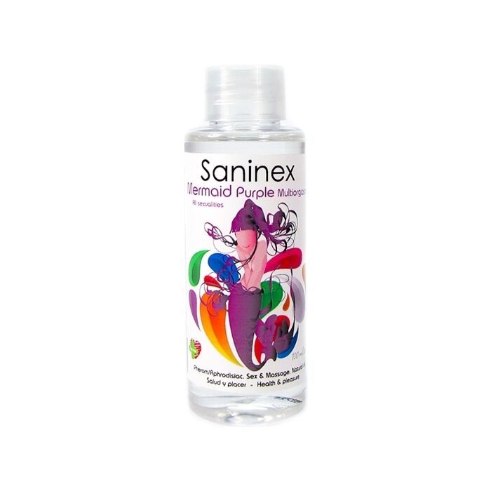 Saninex Mermaid Purple Multiorgasmic - Huile Sex & Massage 100ml