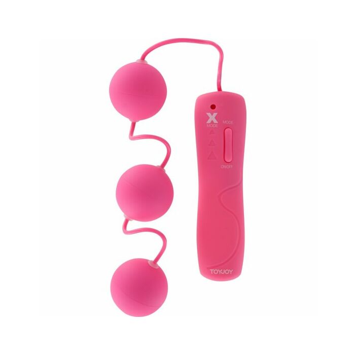 Funky triples balles de vibration roses
