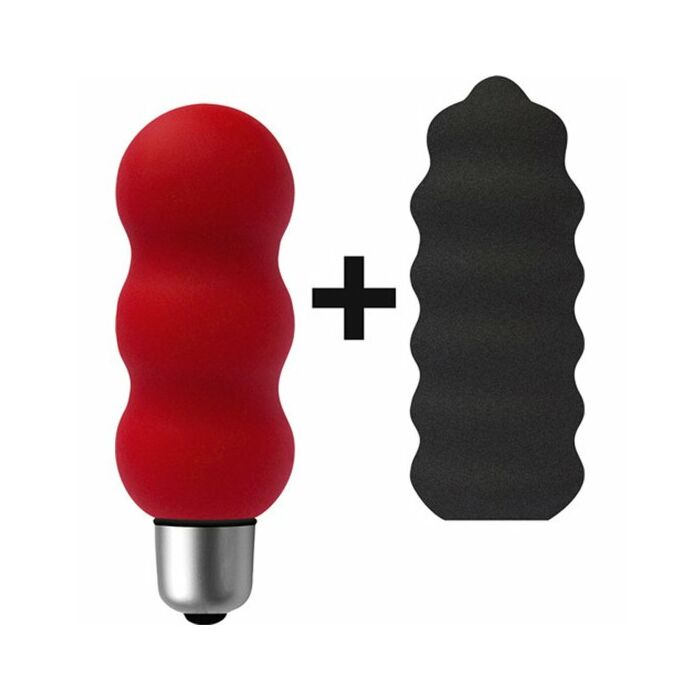 Joystick gyro micro stimulateur à manches rouge et noir