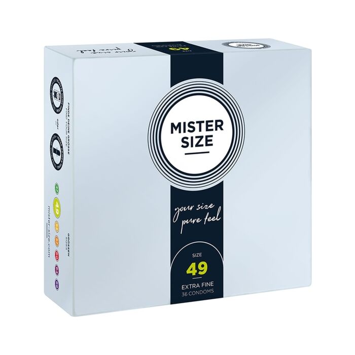 Mister taille 49 (pack de 36) - extra fino