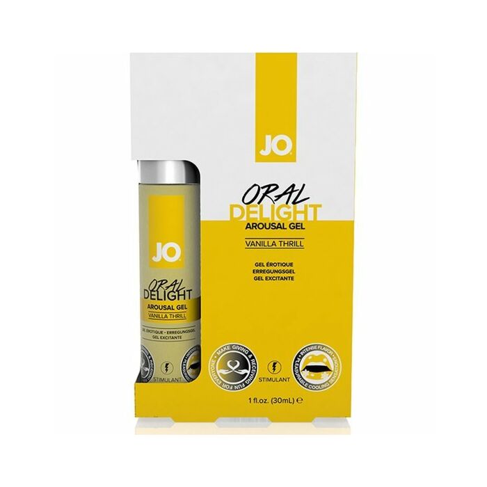 plaisir oral Jo gel excitatrice 30 ml de vanille