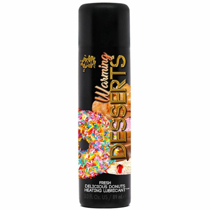 Wet lubricante efecto calor donuts 89 ml