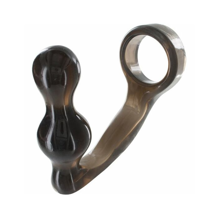 bouchon de la main-d'œuvre avec anneau gris pour pénis