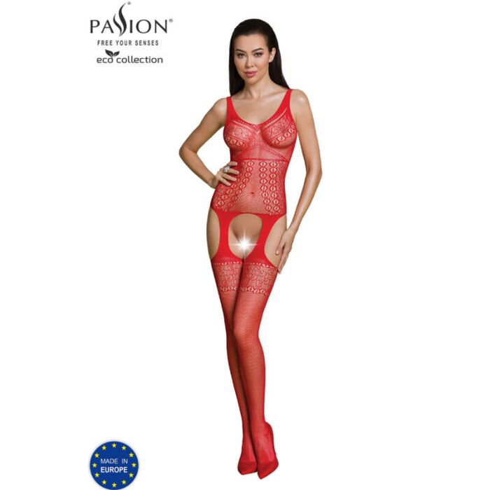 EcoPassion Bodystocking Rouge
