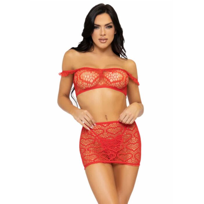 Ensemble Sensuel Rouge Triple Tentation