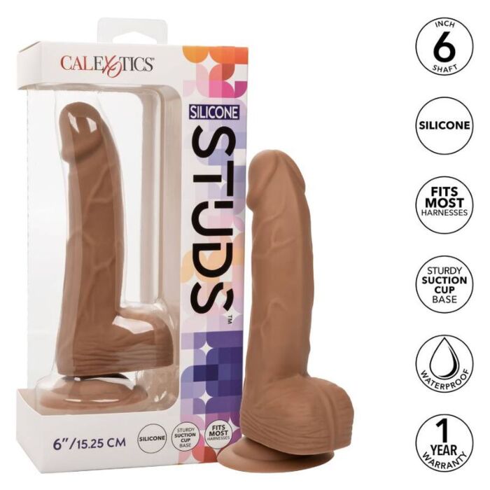 Tentation au Chocolat - Plug en Silicone de 15,24 cm