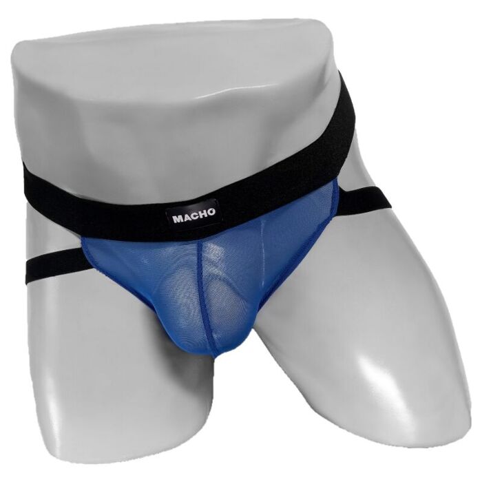 Soutien-gorge bleu pour homme XL