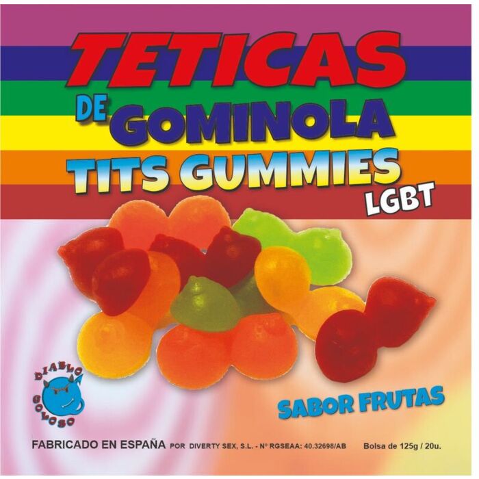 Tétons étincelants LGBT