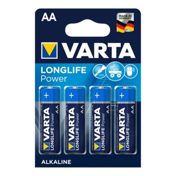 Piles Varta Longlife AA 4 unités