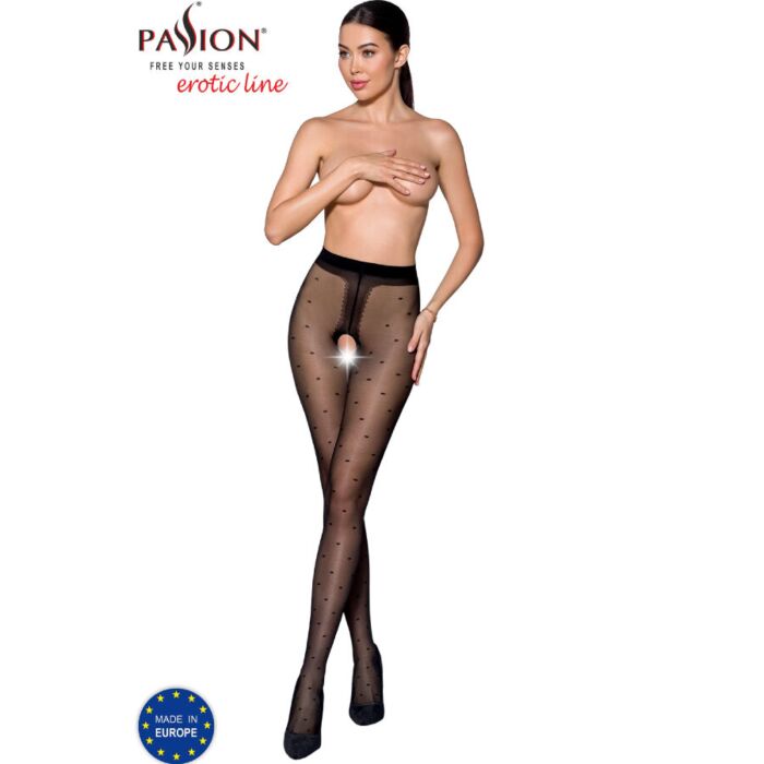 Collants Tiopen Passion 20 Deniers - Noir
