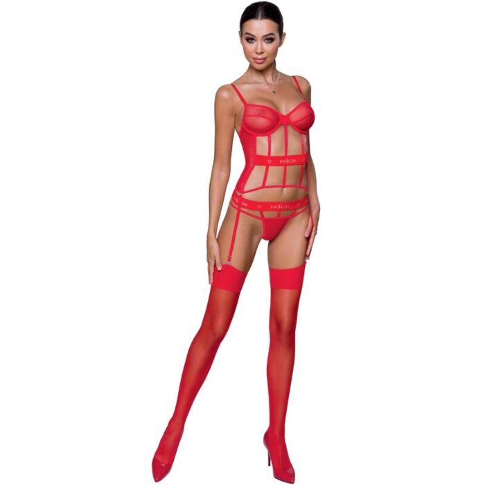 Corset Rouge Feu Ardent
