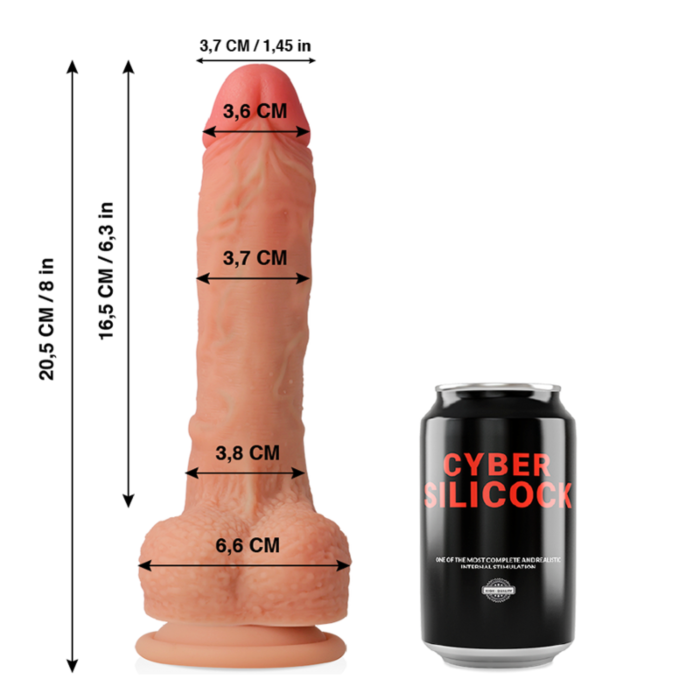 Silicone Cyber Réaliste 20.5cm