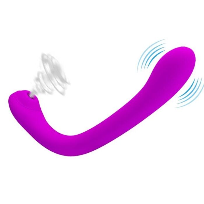 Vibromasseur Clit-Suck Lilas