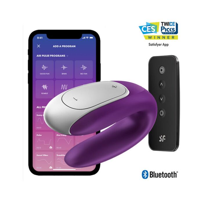 Vibromasseur Double Plaisir Violet