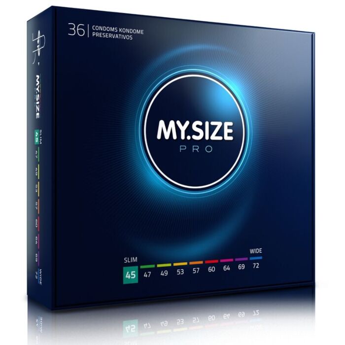 Préservatifs MySize 45mm - Pack 36