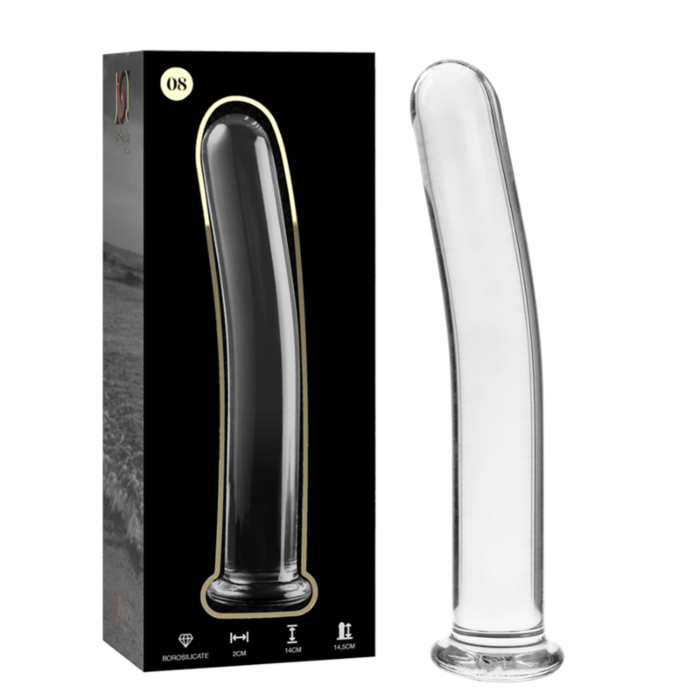 Dildo Nébuleuse en Cristal 14.5 cm