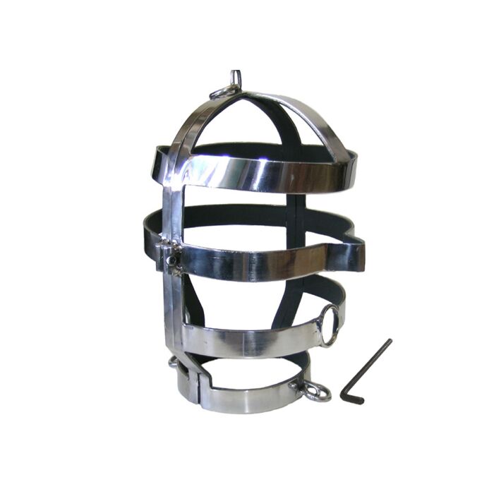 masque d'acier Metalhard avec le collier