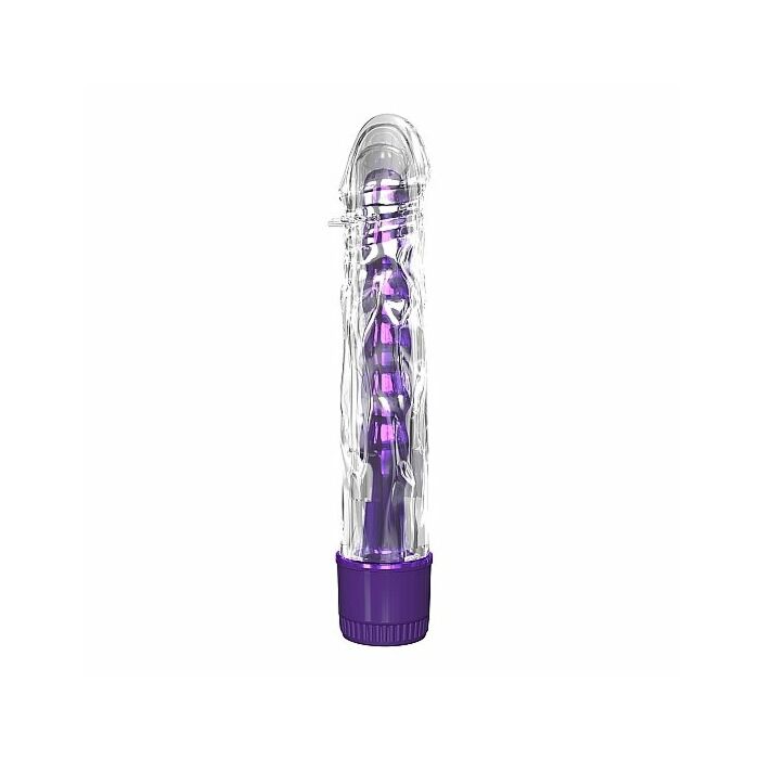 Mr. twister metallic vibrador con funda - morado
