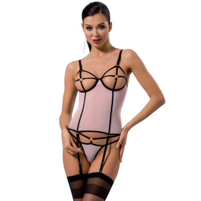 Passion woman hera corset rosa l/xl