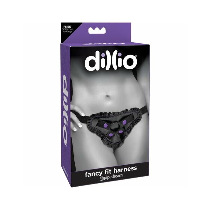 Fancy fit arnés sin dildo morado