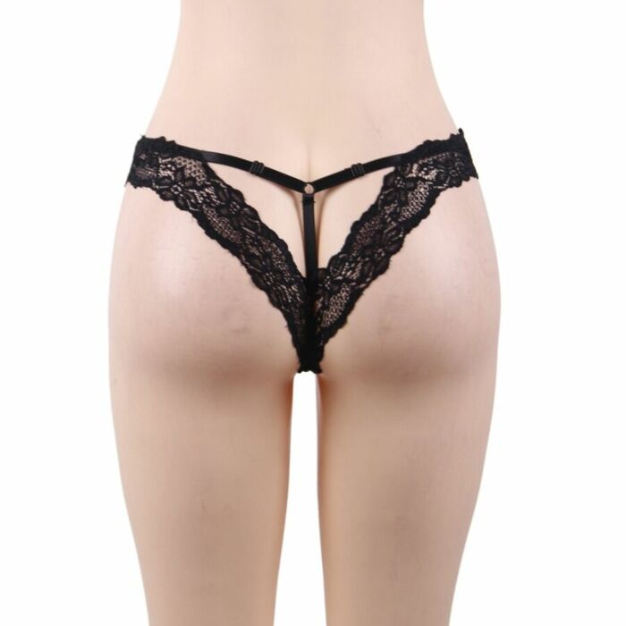 Culotte de lingerie Queen avec dos en V taille L / XL