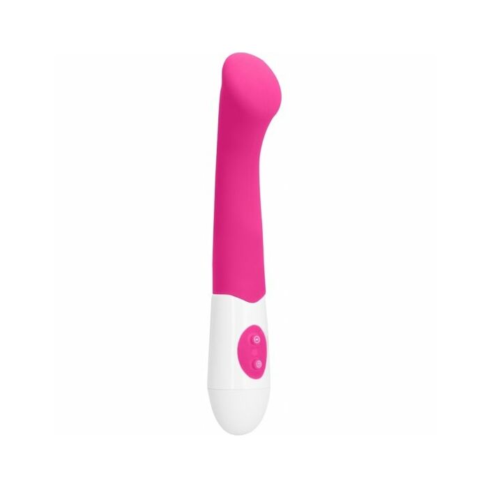 Flat vibrador silicona rosa