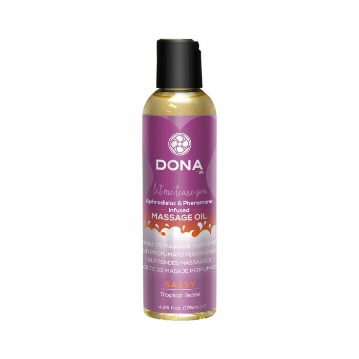 Dona sassy 120ml d'huile de massage