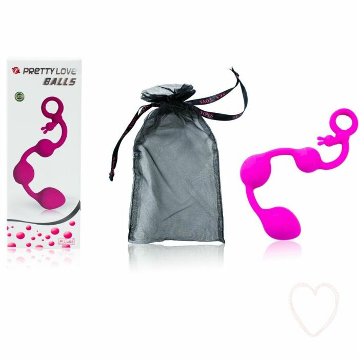 Les jolies boules d'amour lilas triple