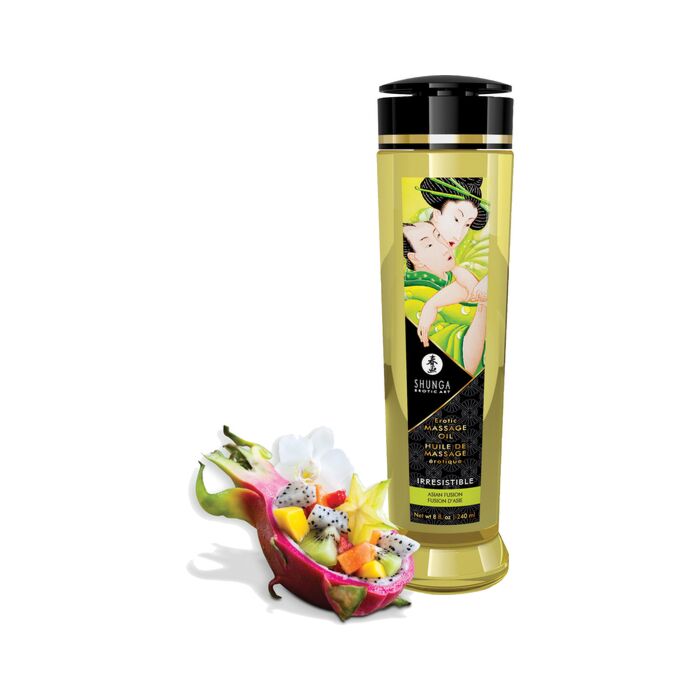 Huile de massage érotique irrésistible Shunga