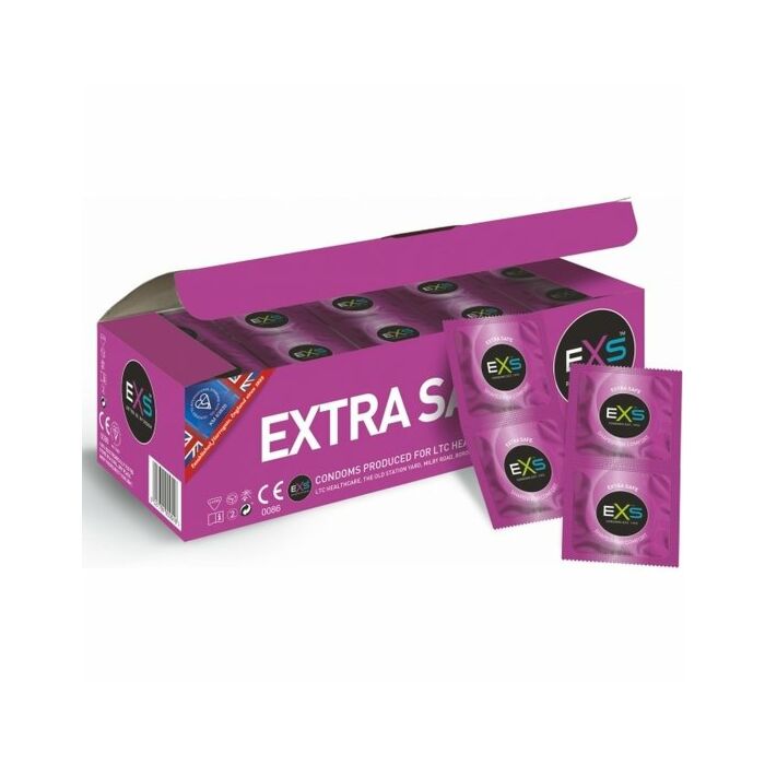 Exs extra safe - extra épais -144 pack