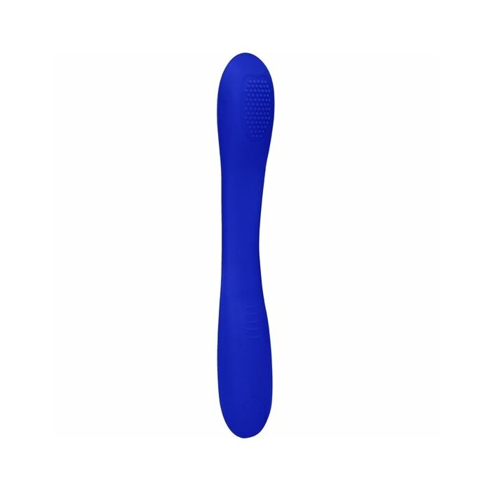 Doble penetracion vibrador flex azul