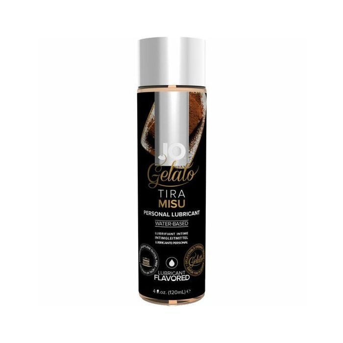 Jo gelato lubricante sabores tiramisu 120ml