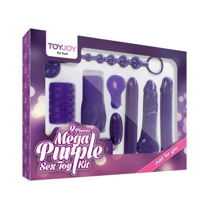 Kit Violet Plaisir Méga 9 Pièces