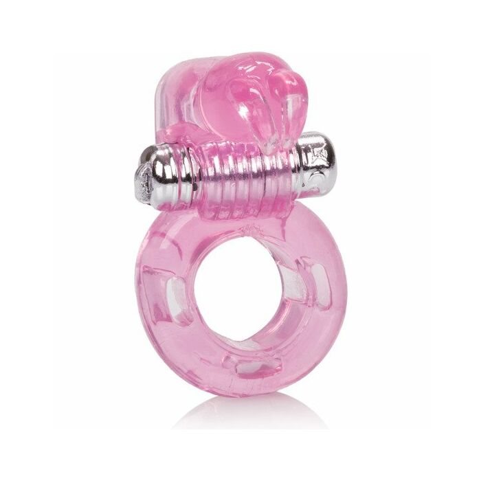 Basic essentials anillo vibrador con conejito