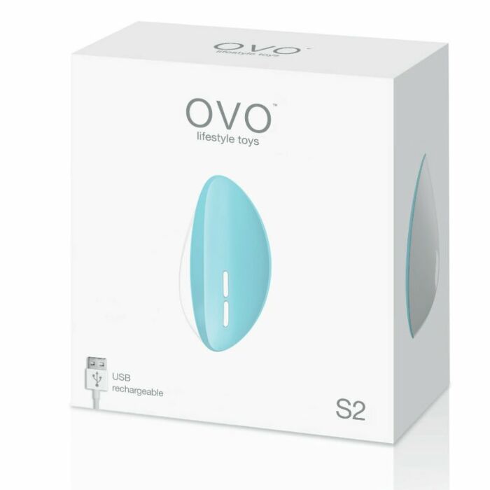 bleu stimulateur rechargeable Ovo