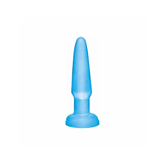 Basix Jelly mini-plug anal 9 cm bleu