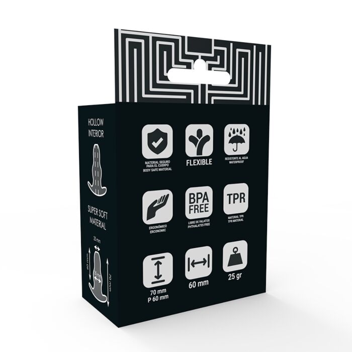 Addicted dilatador anal pequeã‘o  7 cm - transparente