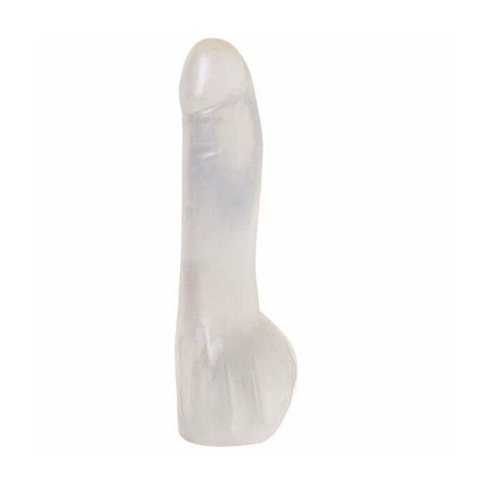 18cm gelée transparente pénis réalistico