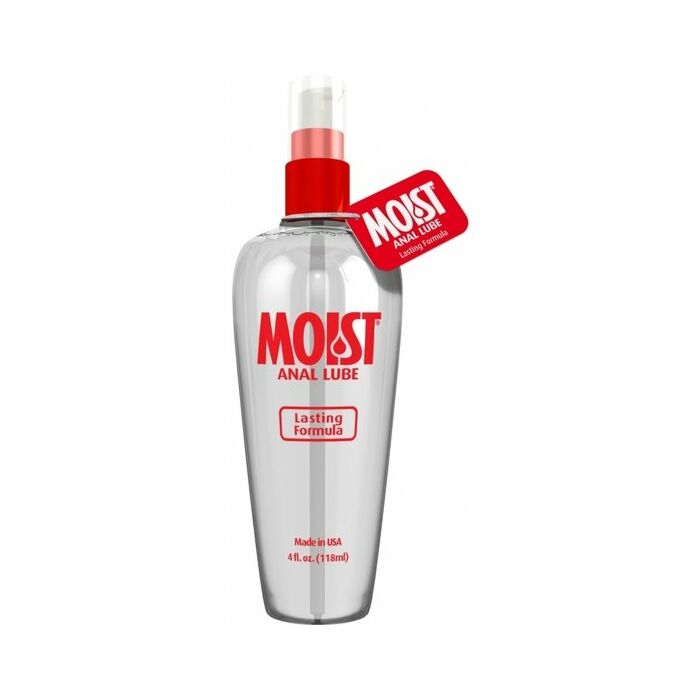 Moist anal lube -lubricante anal a base de agua, 118ml