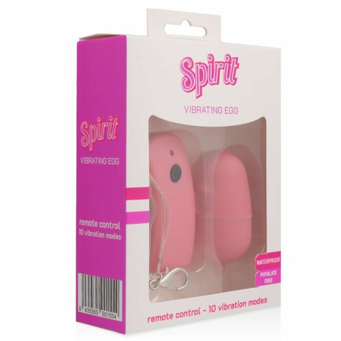 Spirit vibrating huevo control remoto rosa