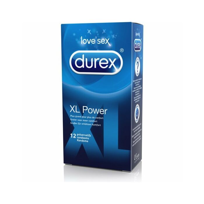 Durex puissance xl 12 unités (6 cases)