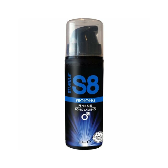 S8 gel prolongador masculino 30ml