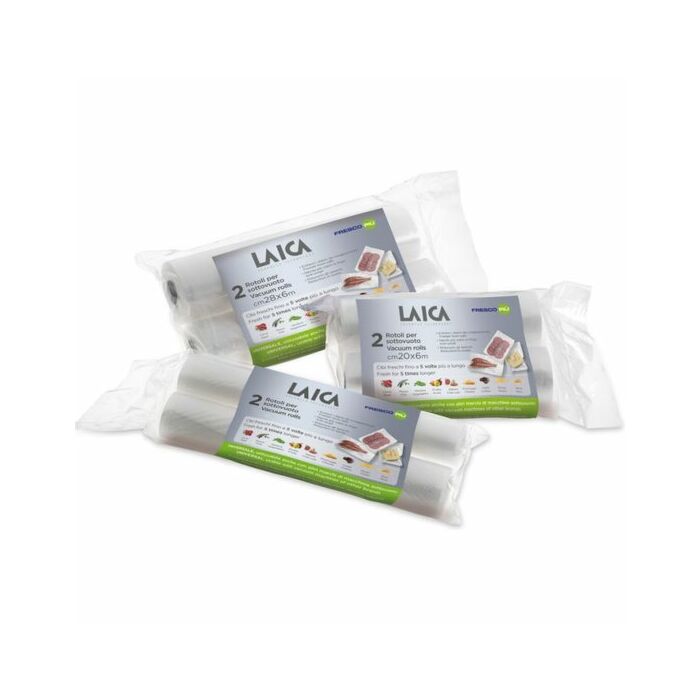 2 rouleaux de conservation vides 28x300 cm.