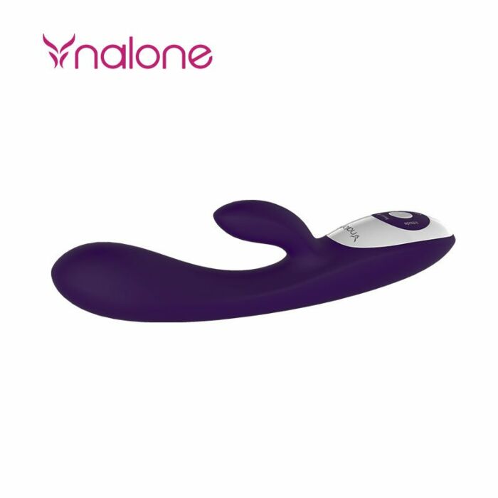 Nalone rhythm x 2 vibrador bluetooth lila