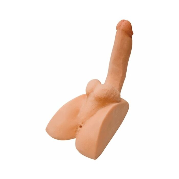 Rock Hard Cyberskin - Masturbateur de cul avec un pénis en érection