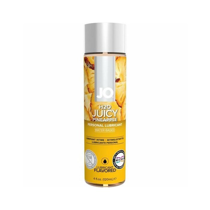 Jo lubrifiantes eau 150 ml saveur d'ananas