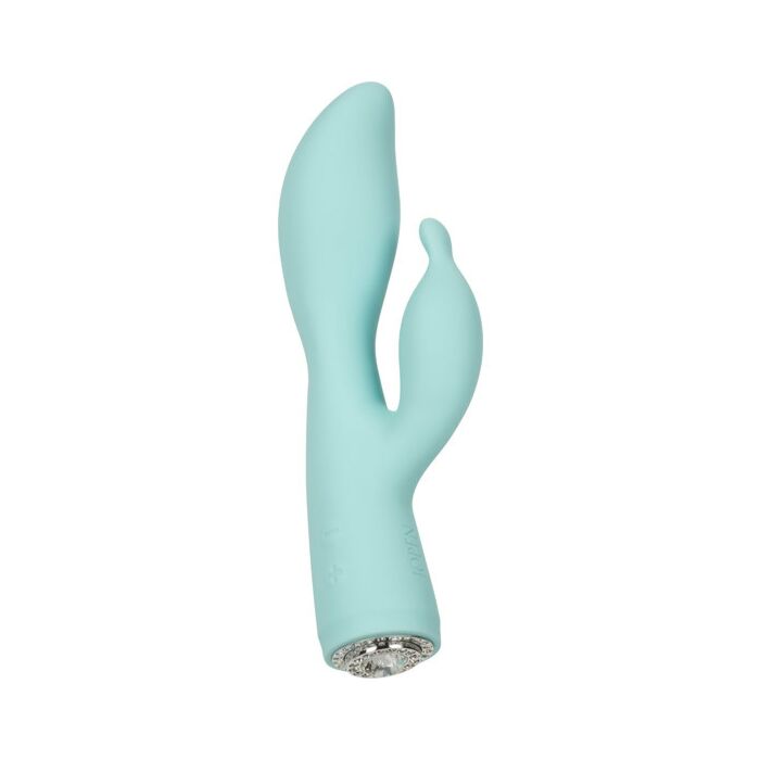 Pave Victoria Double Rampant Bunny - Vert Pastel